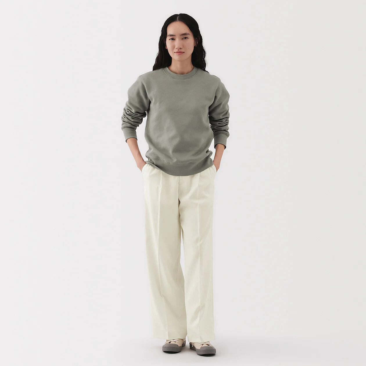 Water Repellent Darted Straight Pants - Image 2