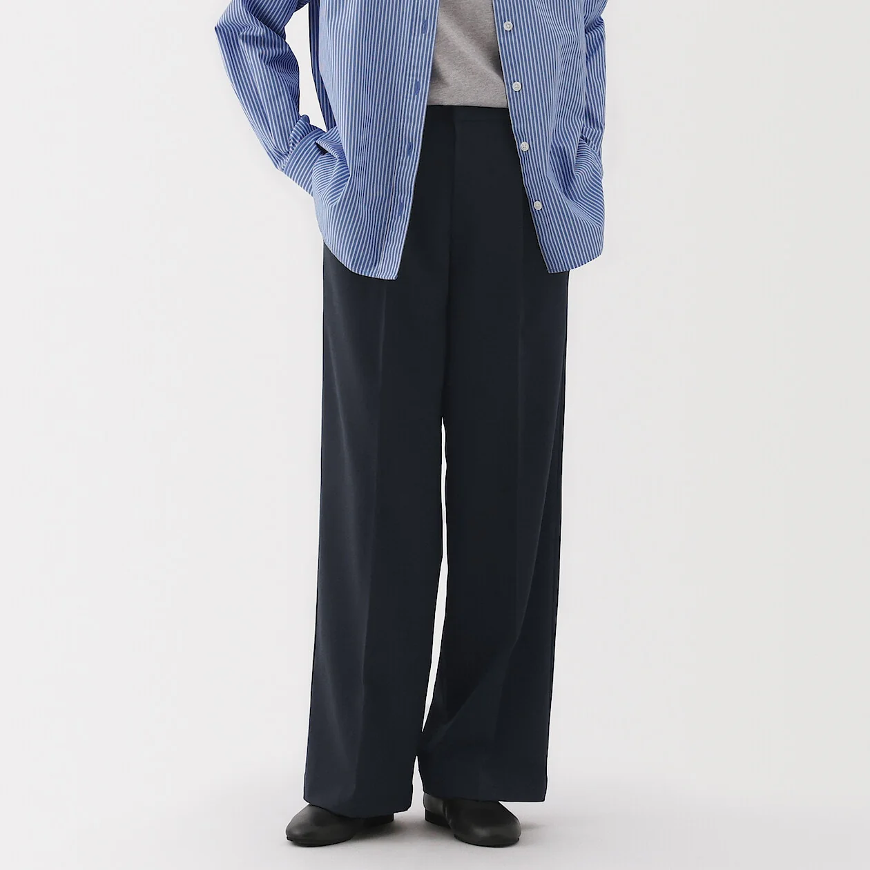 Water Repellent Darted Straight Pants - Image 31