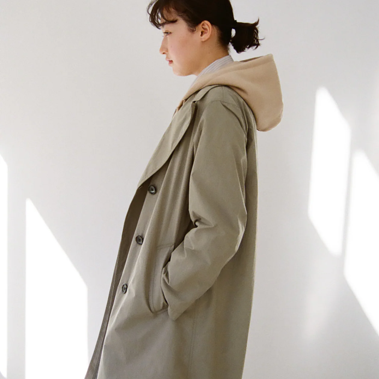 Water Repellent Trench Coat - Image 3