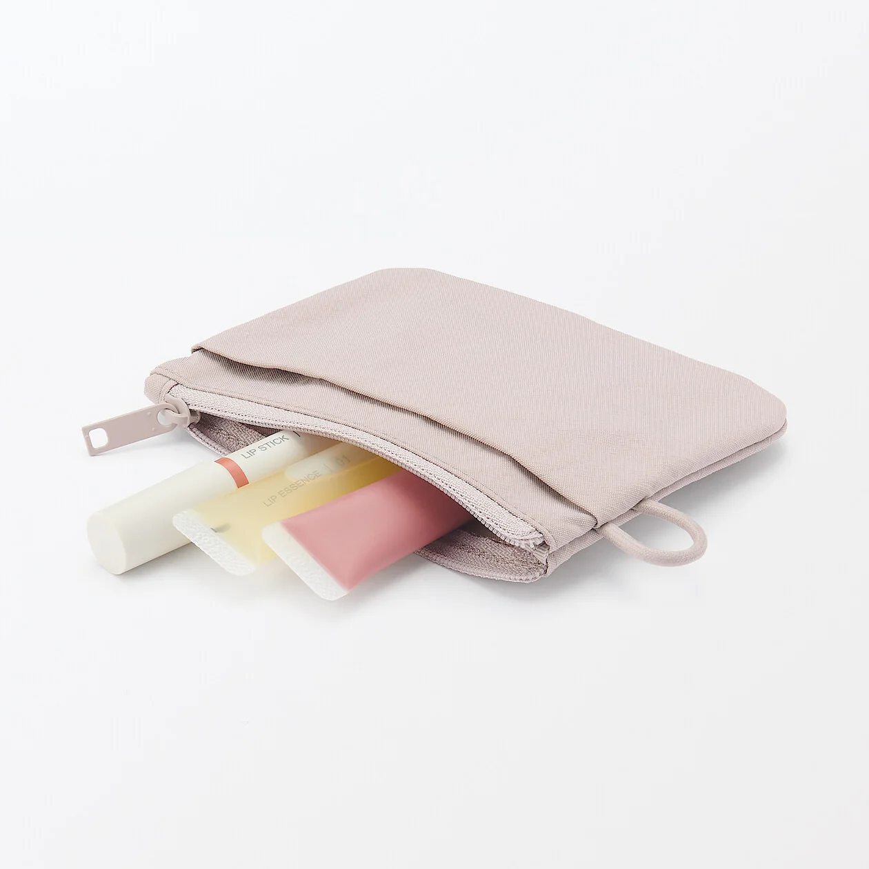 Wrinkled Nylon Flat Pouch