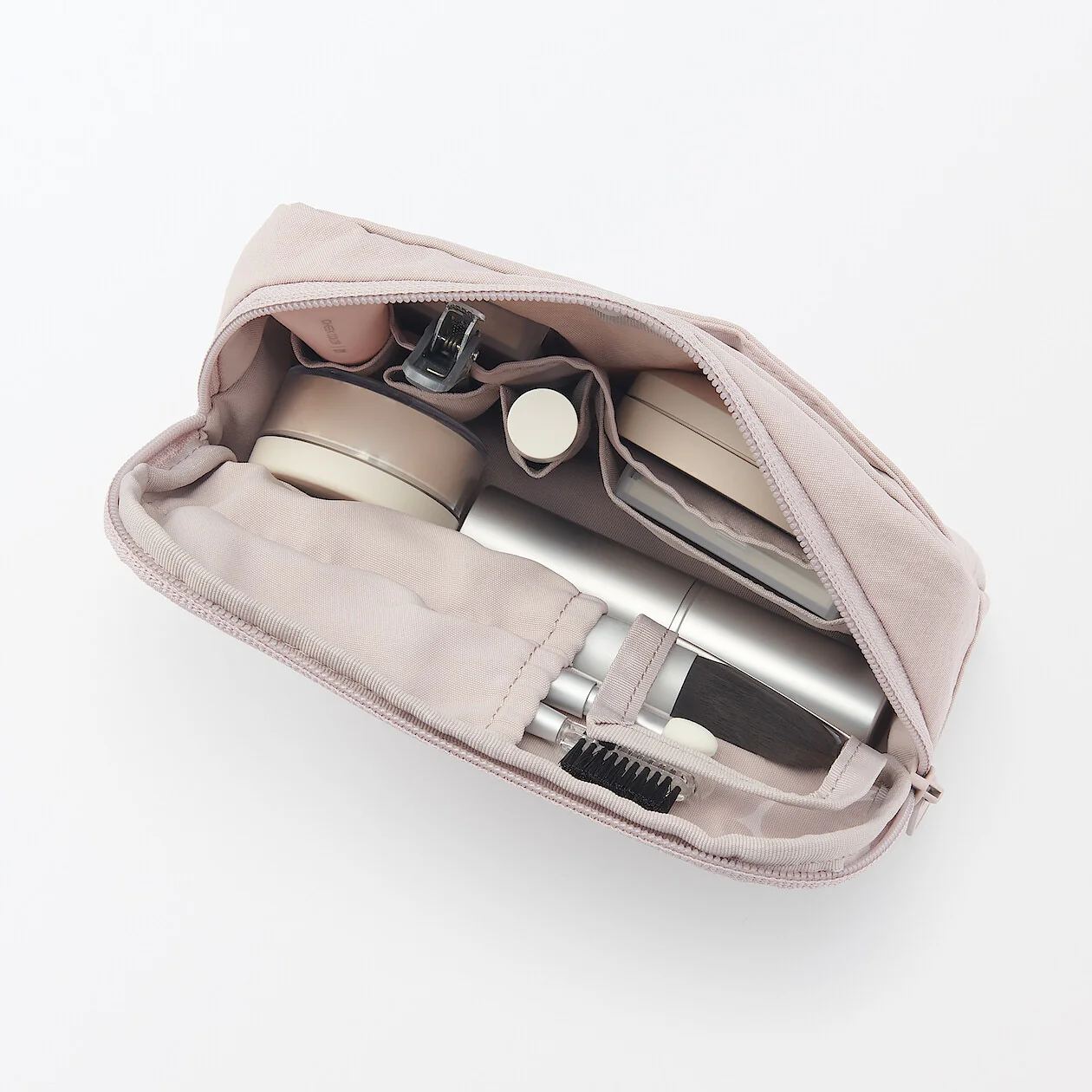 Wrinkled Nylon Wide-Opening Pouch - Image 47