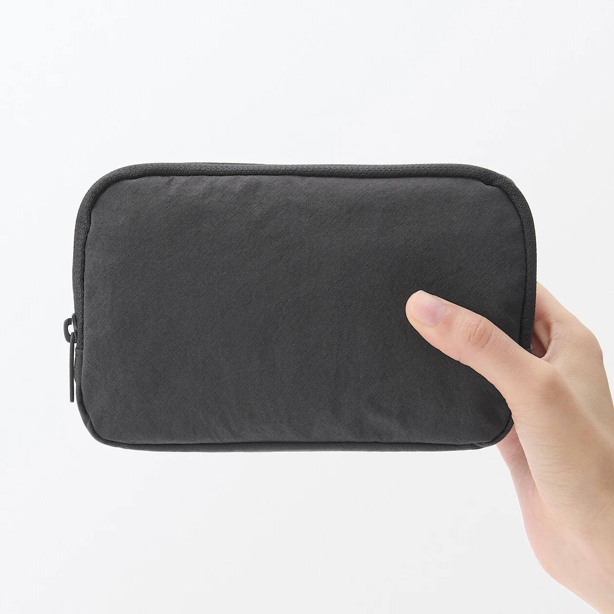 Wrinkled Nylon Wide-Opening Pouch - Image 55