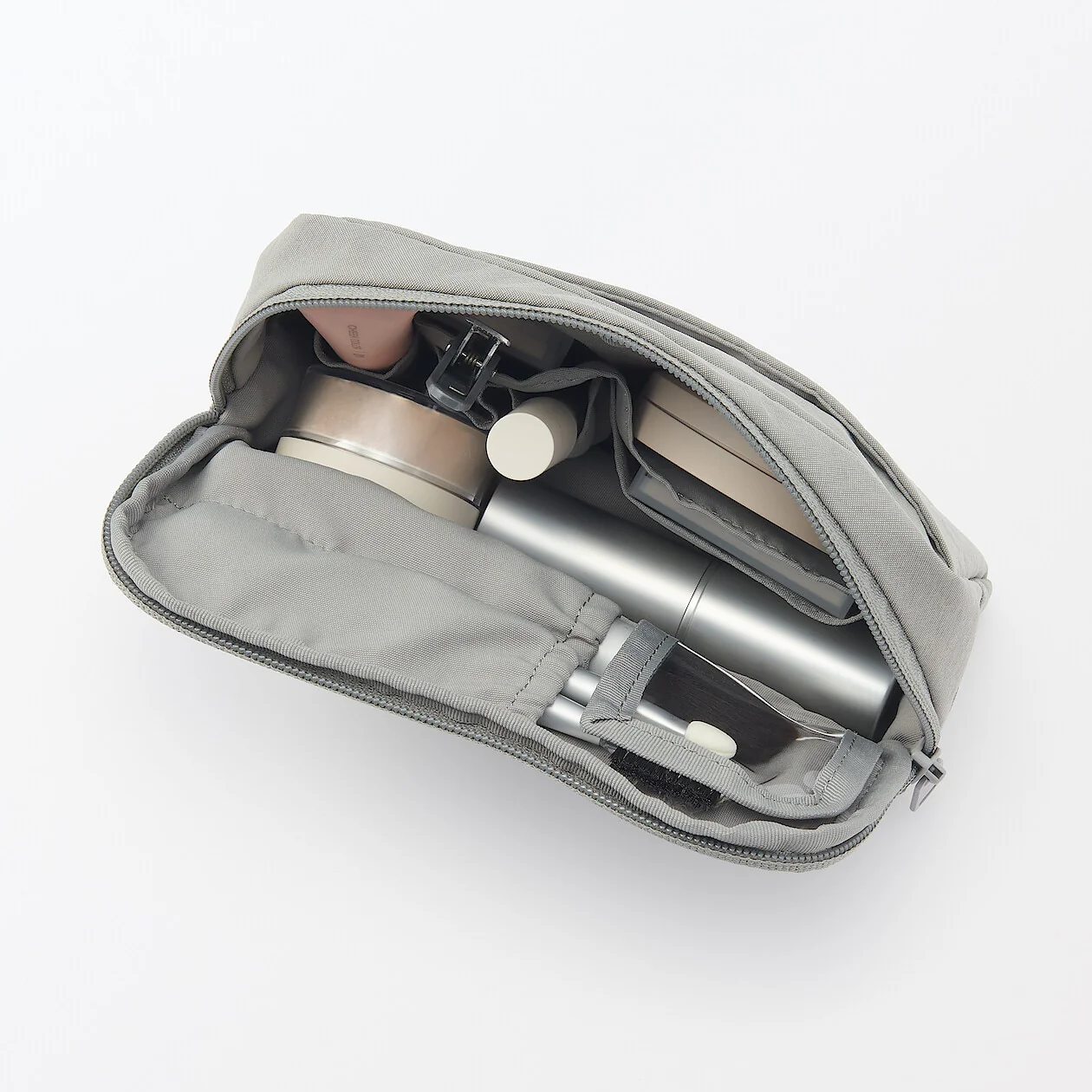 Wrinkled Nylon Wide-Opening Pouch - Image 61